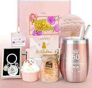 Epessa 50. Geschenke für Frauen, Geburtstagsgeschenk für Frauen, Lustige Geschenkset Frauen,...
