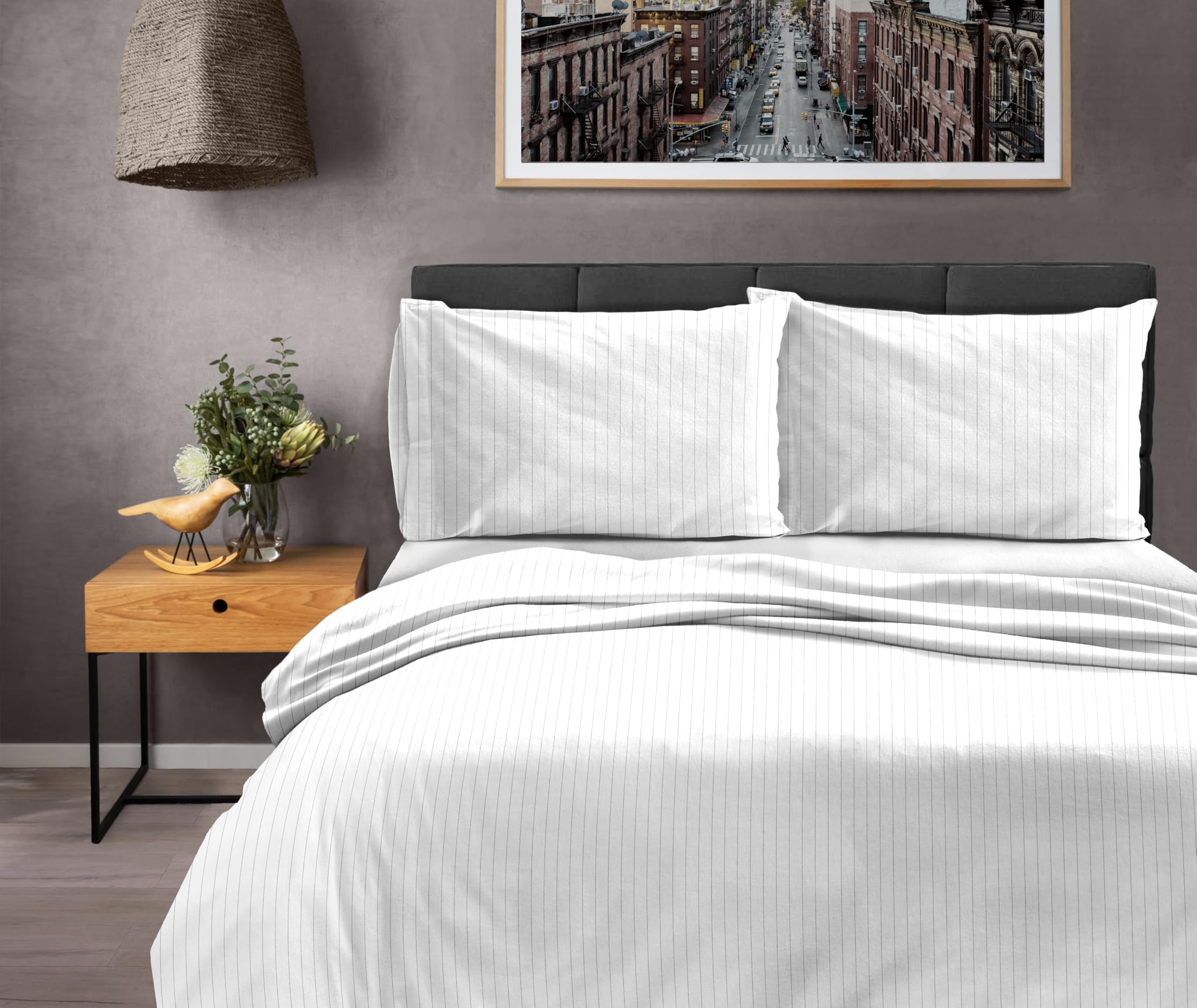 Amazon.com: Dormisette Luxury German Flannel Duvet Cover & Shams