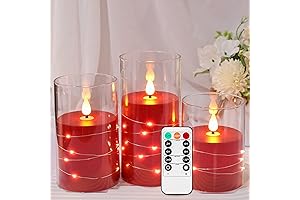 Flameless Candle Set: Clearance Sale, Today's Deal, Prime Home Decor