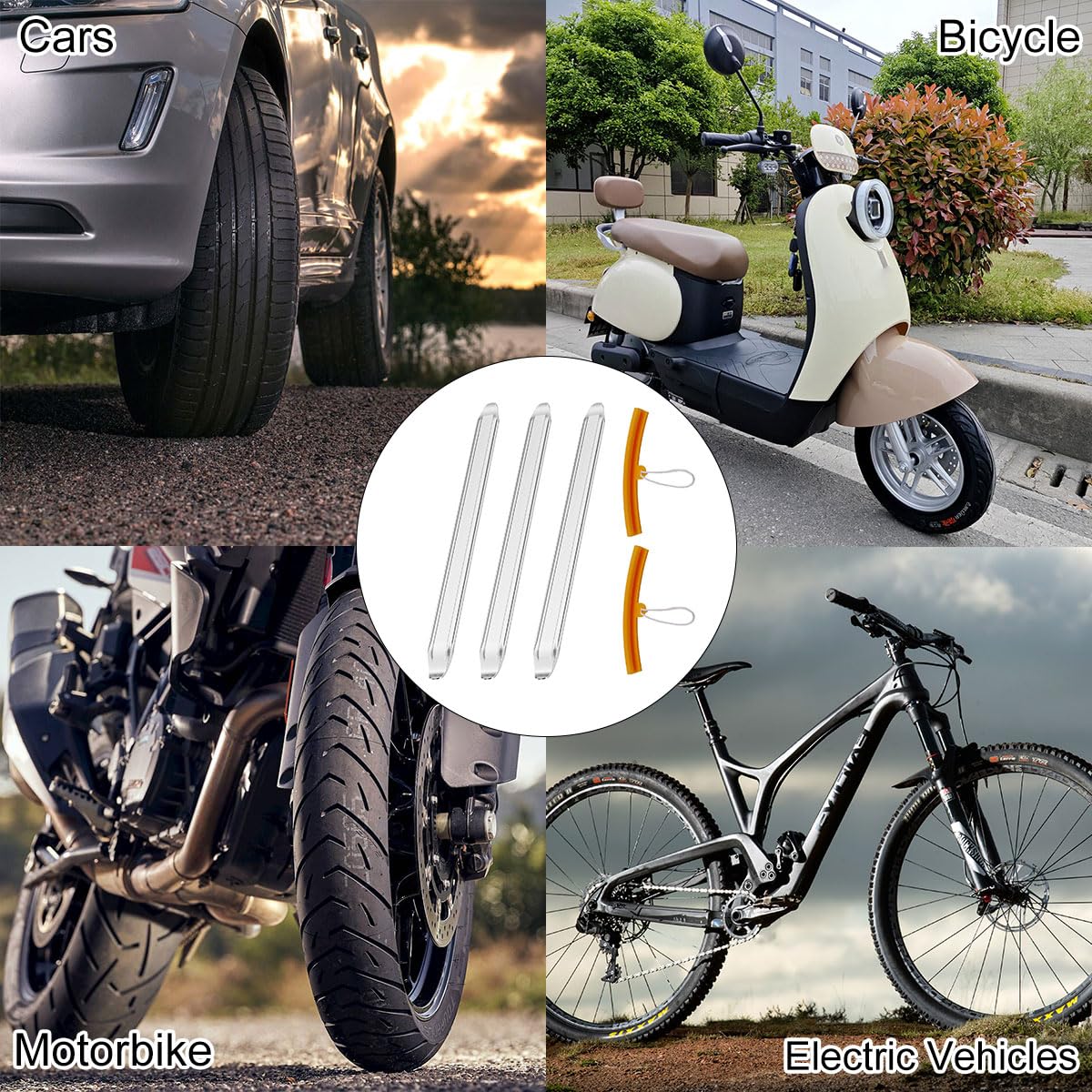 Smontagomme Manuale Per Moto E Auto - Leva Per Montaggio Pneumatici, Compatto E Portatile - Foto 9