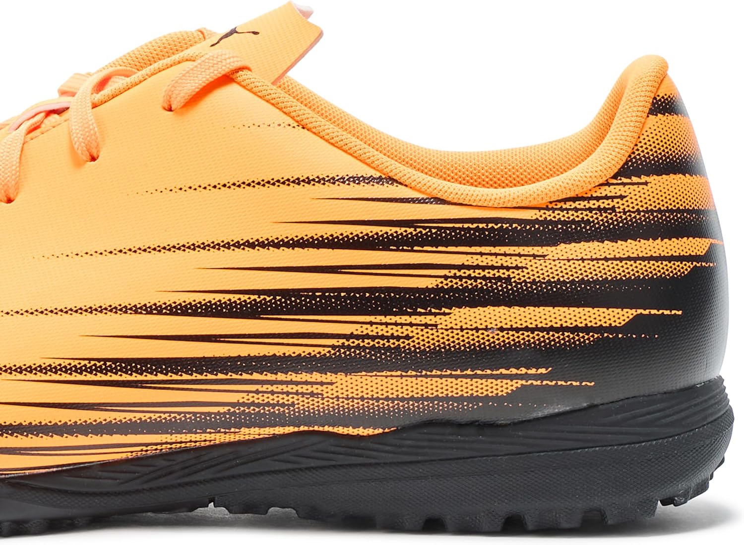 Puma Men's ATTACANTO Turf Trainer Soccer Cleat, Heat Fire-Puma Black, 14 - Image 4