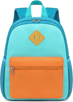 JIANYA Toddler Backpack for Little Girls and Boys Mini Backpack for Kids Preschool Back Packs with Chest Strap