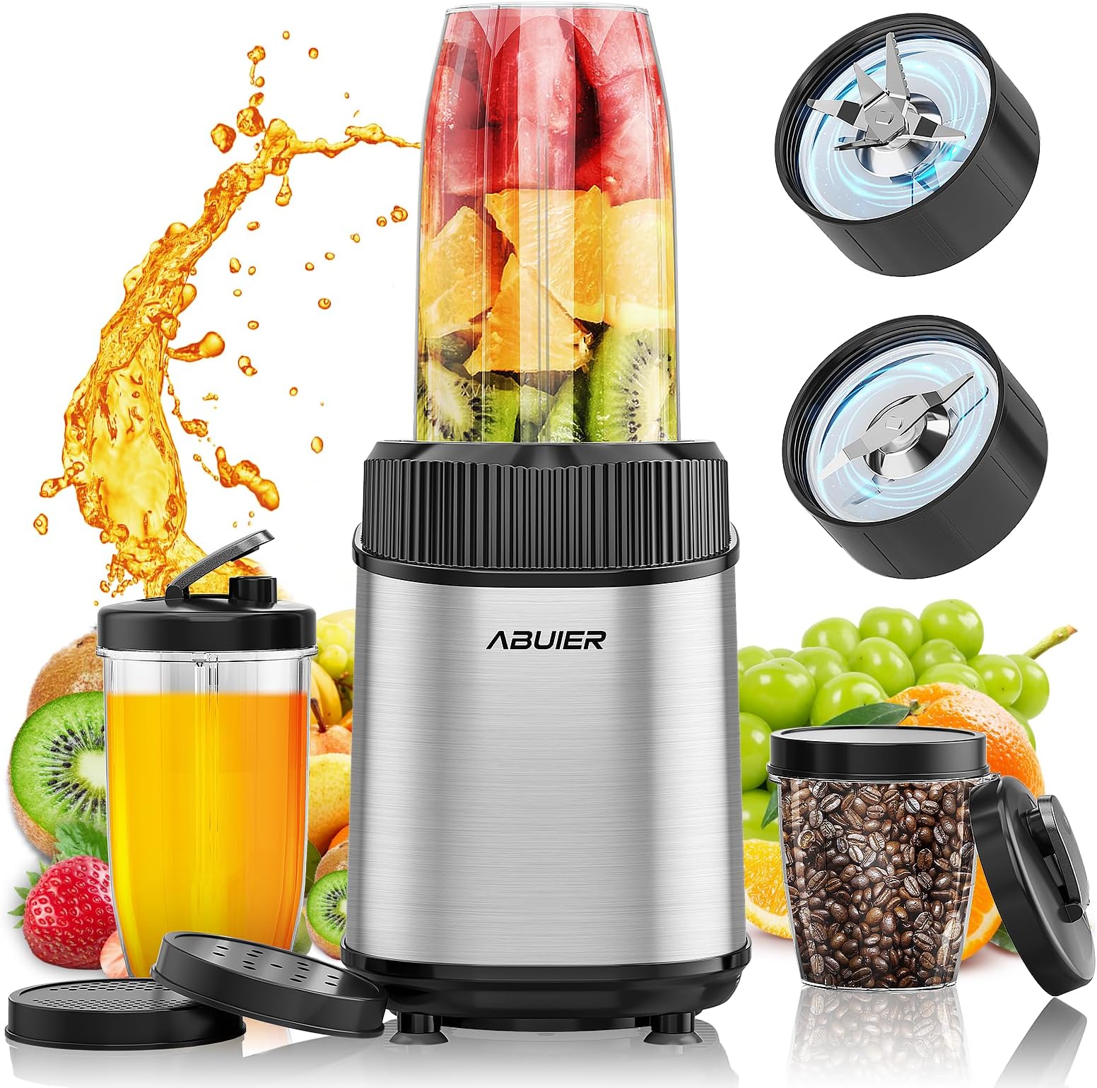 NutriChef Personal Electric Single Serve Blender 900W