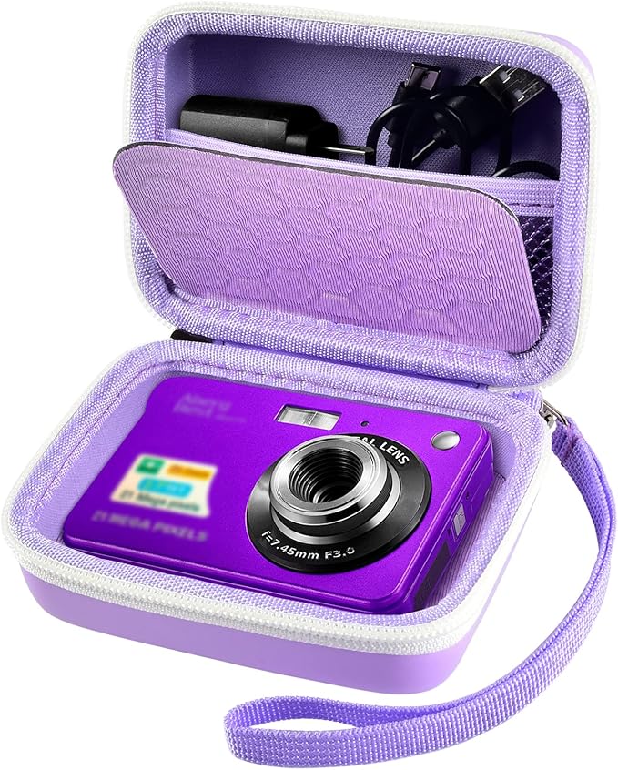 Carrying & Protective Case for Digital Camera, AbergBest 21 Mega Pixels
