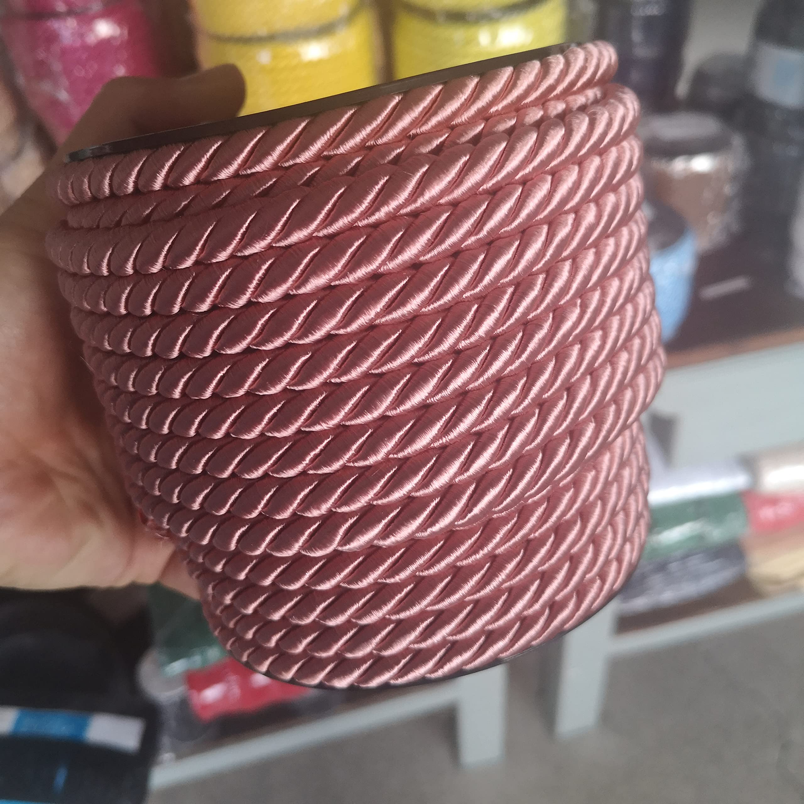 Cordone Intrecciato PIZZITALIANI 6mm X 25m - Crema, Per Cucito E DIY