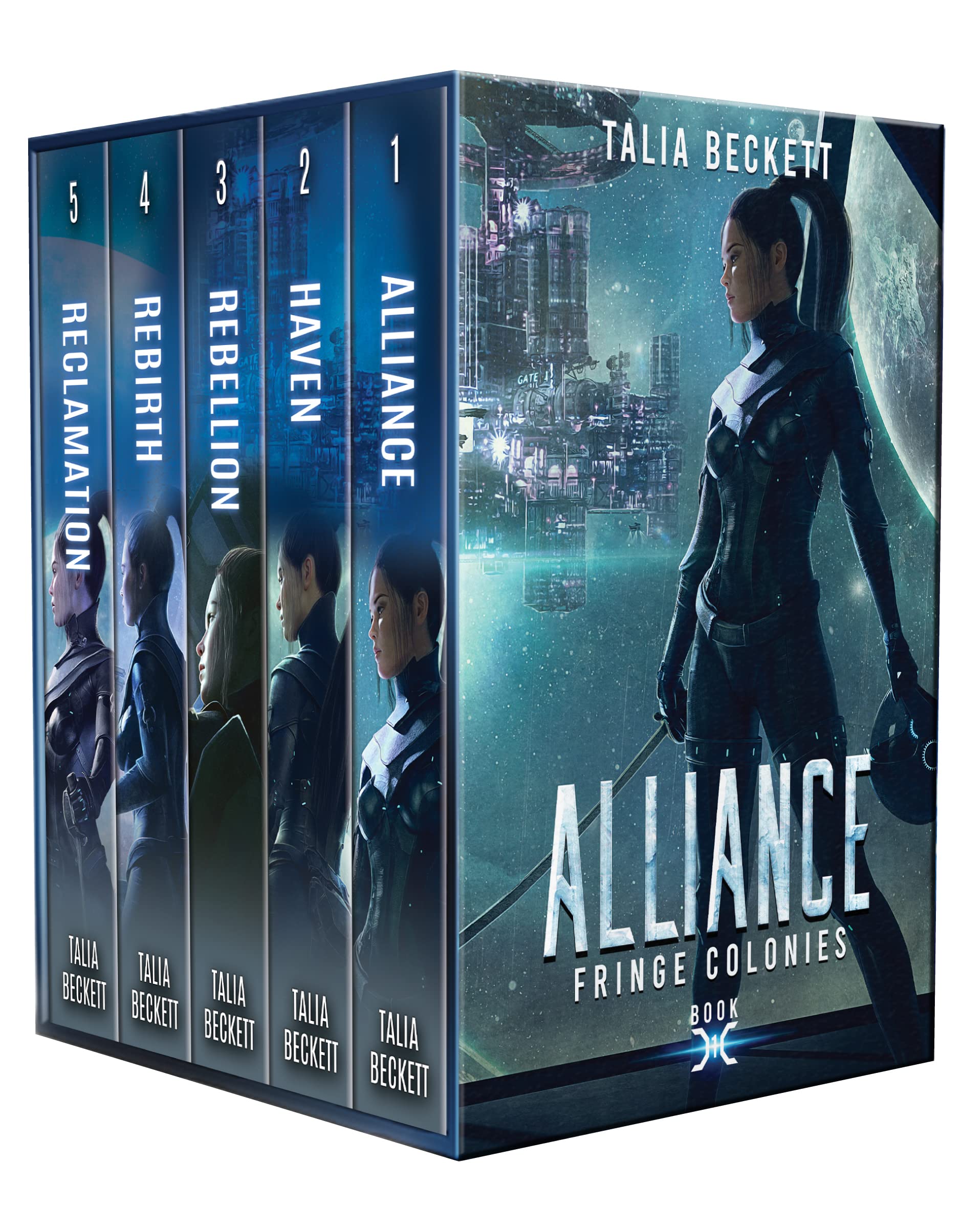 Cover of Fringe Colonies Complete Series Boxed Set