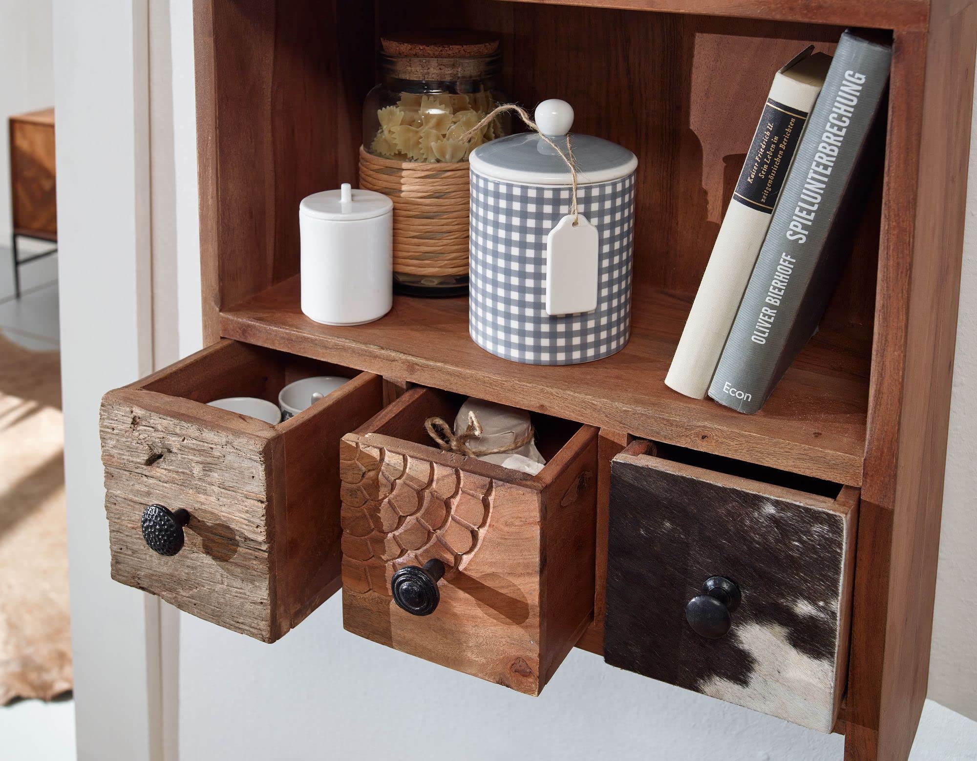 Wandplank Edge Acacia Hout kopen