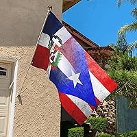 Vista 4 de Bandera de México El Salvador - 3x5 pies de nailon, uso en exteriores e interiores