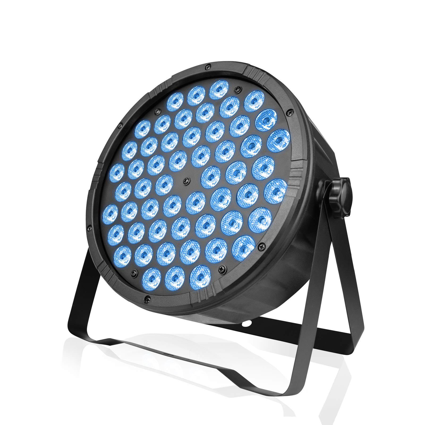 BETOPPER Stage Lights Strobe Lights LED Par Lights 54 * 1.5w RGB 3 in 1 DMX512 Lightweight Disco Light DJ Light for Party Wedding Club Bars Show