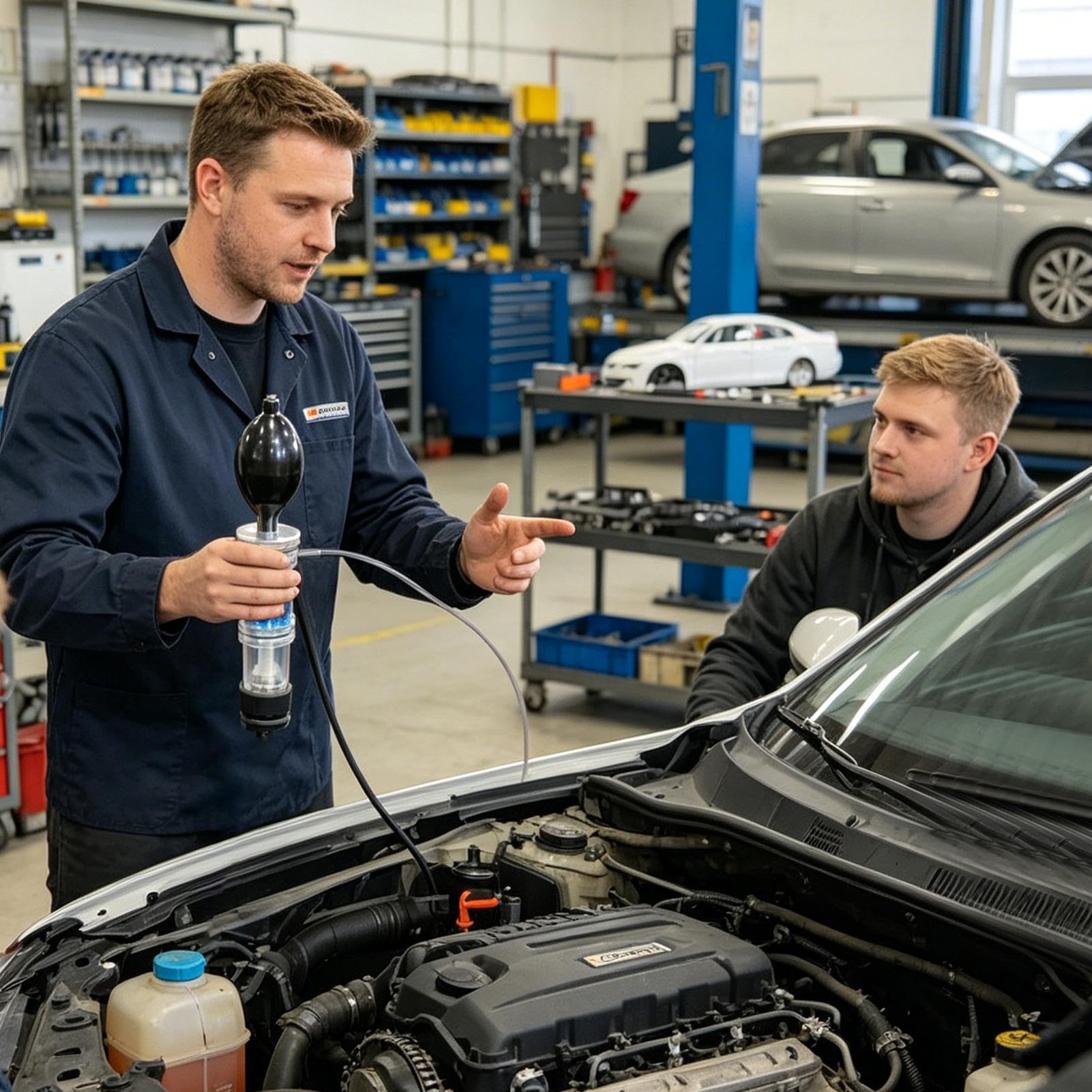 Détecteur de fuite de joint de culasse, testeur de fuite de combustion avec capteur pour voiture, camion, et moteurs, test de bloc, entretien et réparation de garage