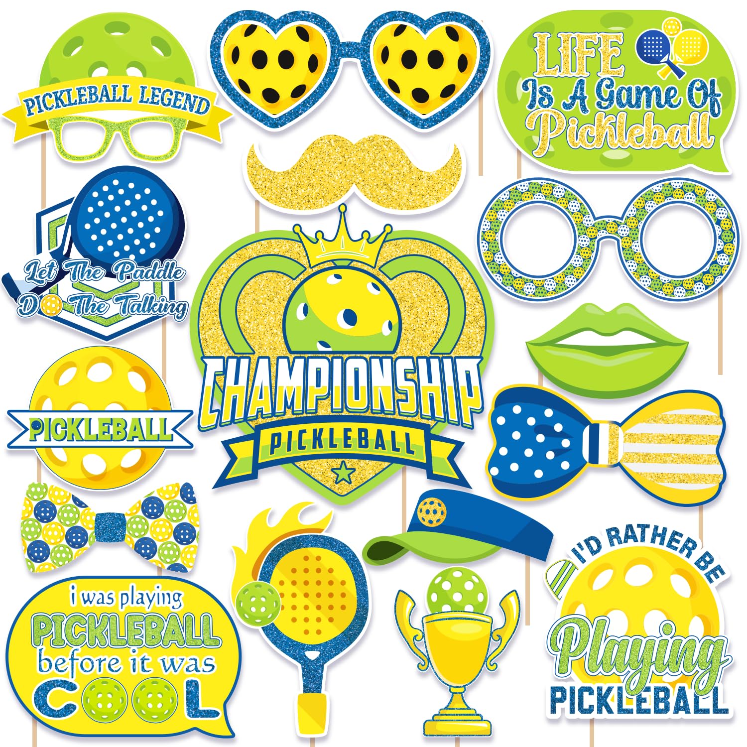 24PCS Pickle Rubber Bracelets - Cucumber Theme Party Favors & Silicone Wristbands