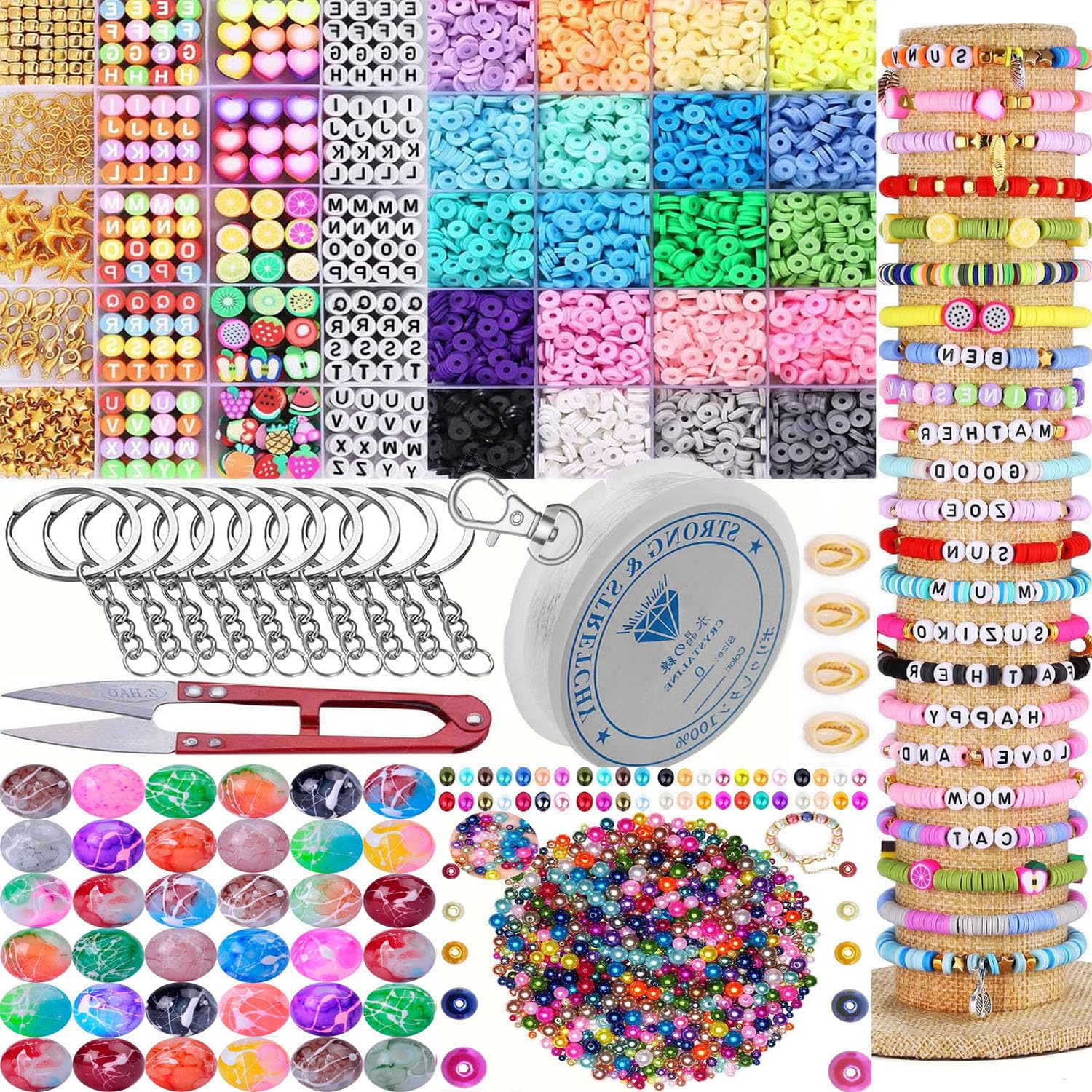 DIY CraftsDIY Crafts (Pack of 50pcs 10x5, Sky Blue Color) 10pcs/lot 27mmx18mm Octogon DIY Accessory Findings Jewellery Clasps Fittings DIY Jewellery Making Accessories Sky Blue Color DNo# J22