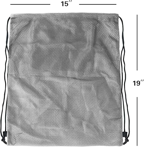 Miniatura 2 de GSE Mesh Drawstring Bag for Baseballs,Softballs,Tennis,Pickle Balls,Golf Balls.Mesh Sports Equipment Bag for Gym,Toys,Beach