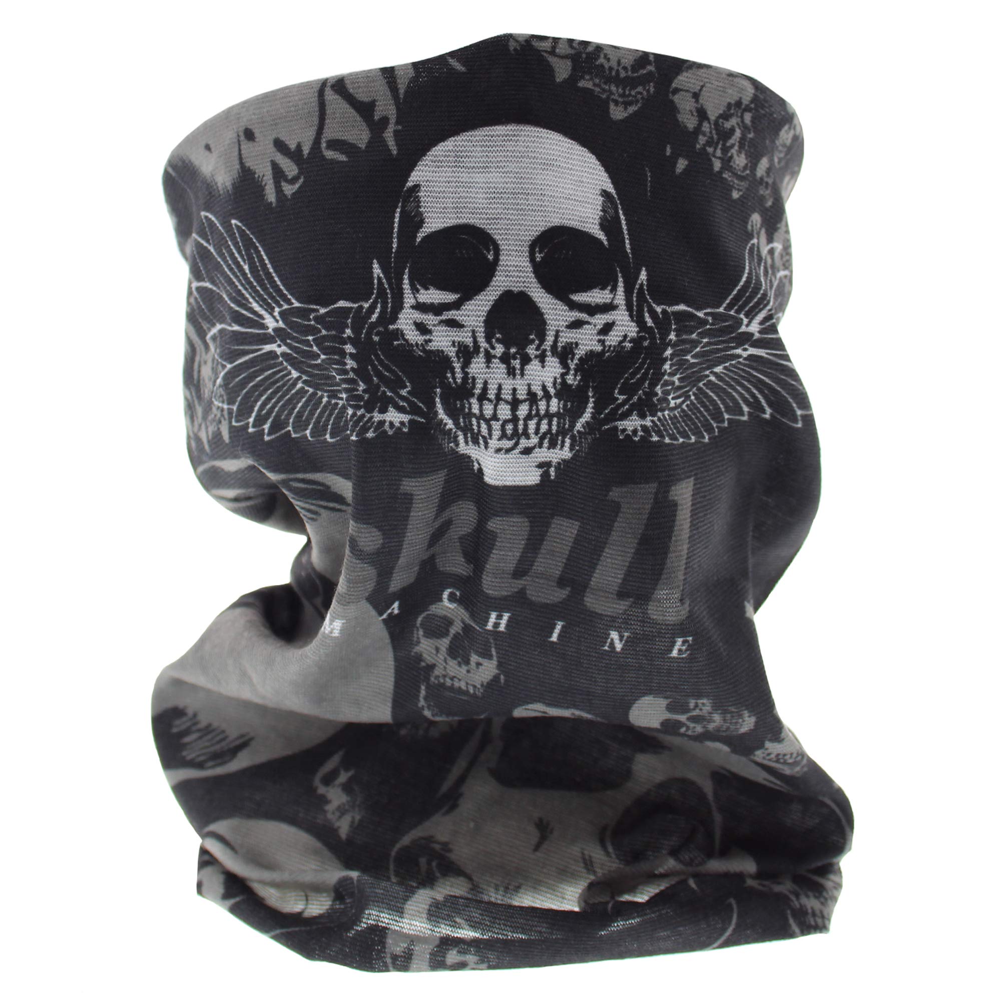 Zac's Alter Ego Non Medical Breathable Cool Skull Face Covering/Gaiter/Snood