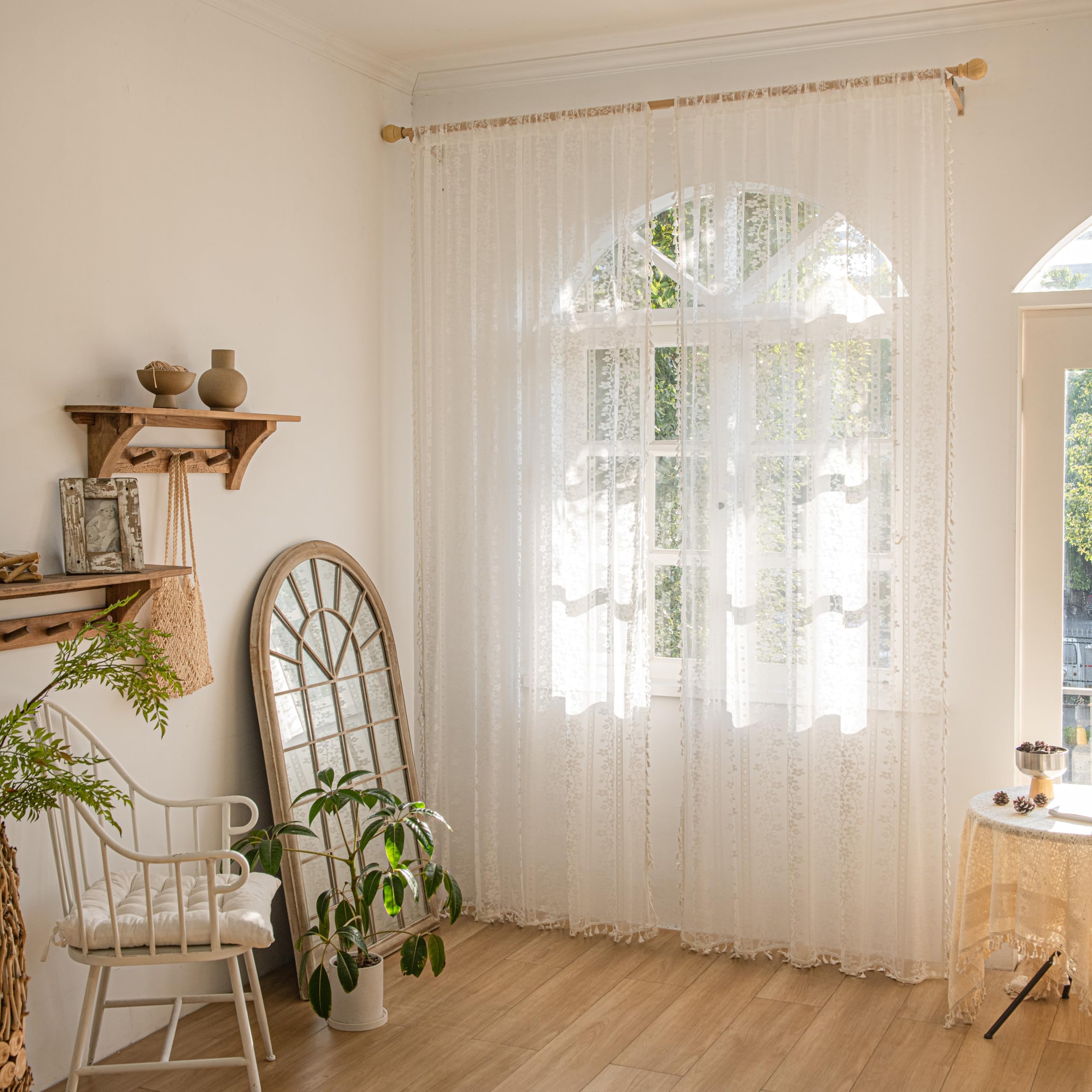 Tende per porte Macramé / Dvsoro Boho / Tenda per porta fatta a mano