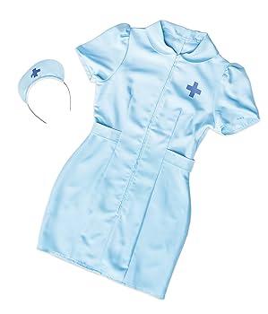 ナース服 （水色） Amazon.co.jp: Party City トキメキグラフィティ コスプレ