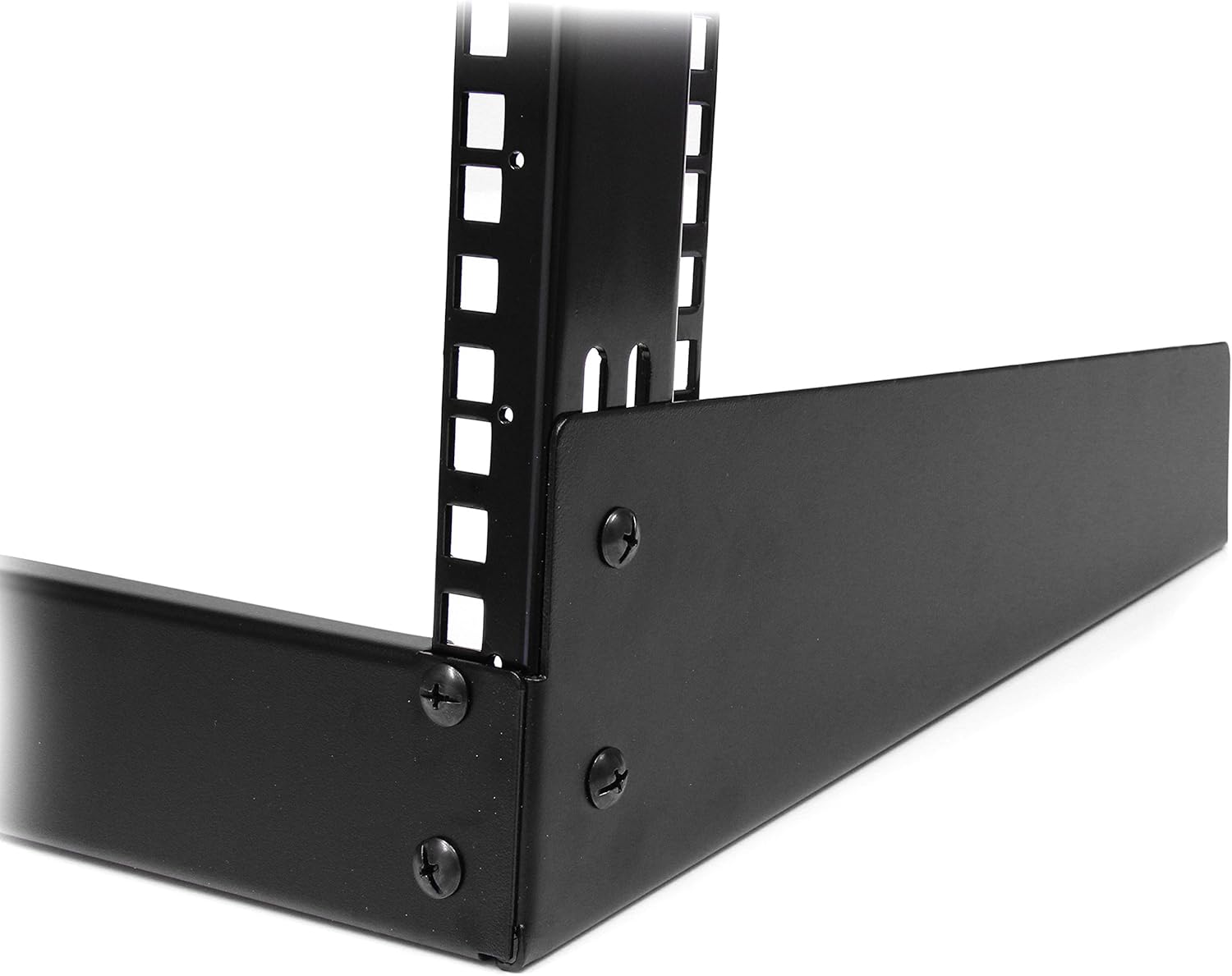 StarTech.com 12U Open Frame Server Rack - 19" 2 Post Network Rack – Free Standing Audio Video & IT Equipment (RK12OD) - Image 2
