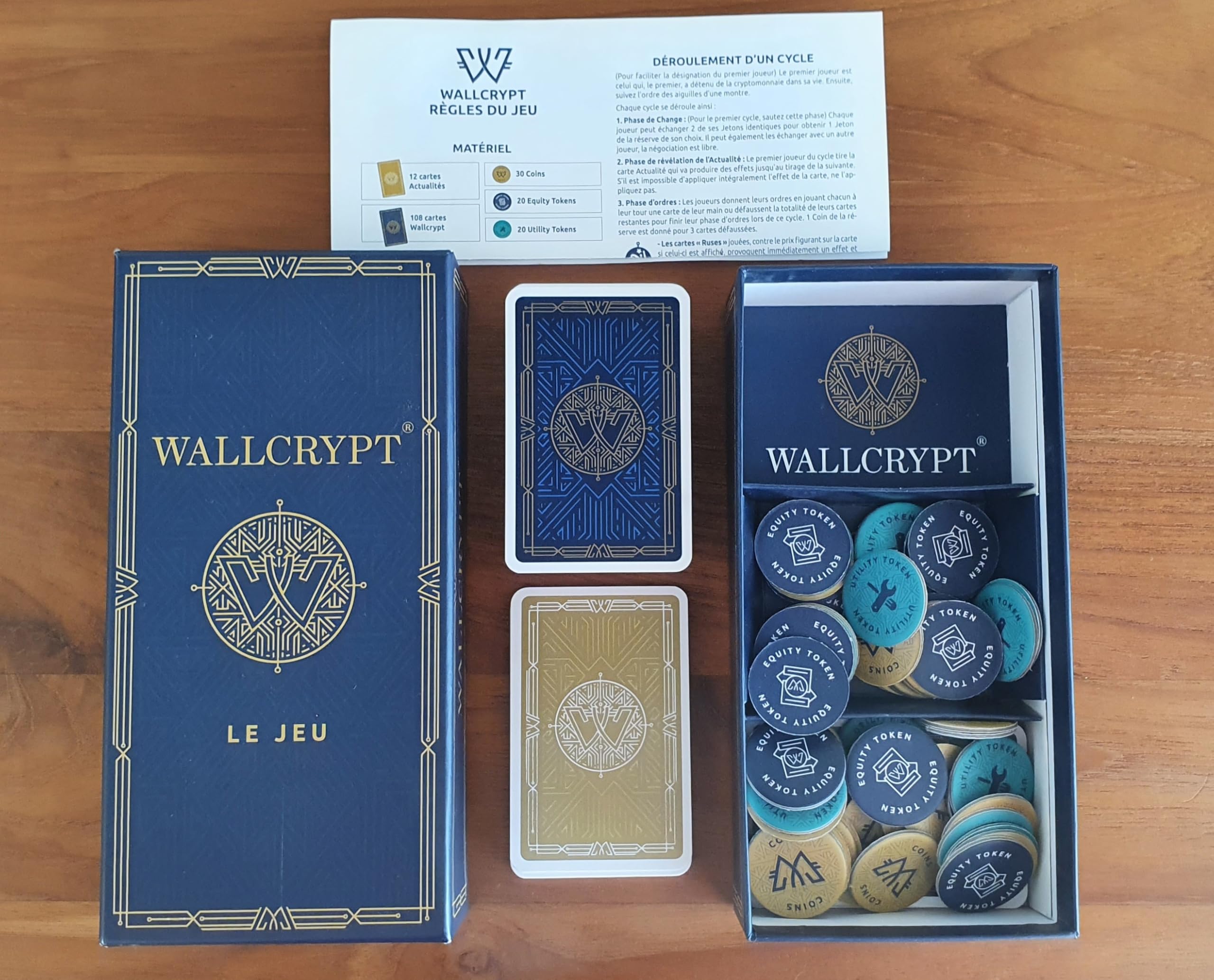 Wallcrypt Jeu pour Comprendre Le Bitcoin, Les NFTS et la Blockchain :  Amazon.fr: Jeux et Jouets