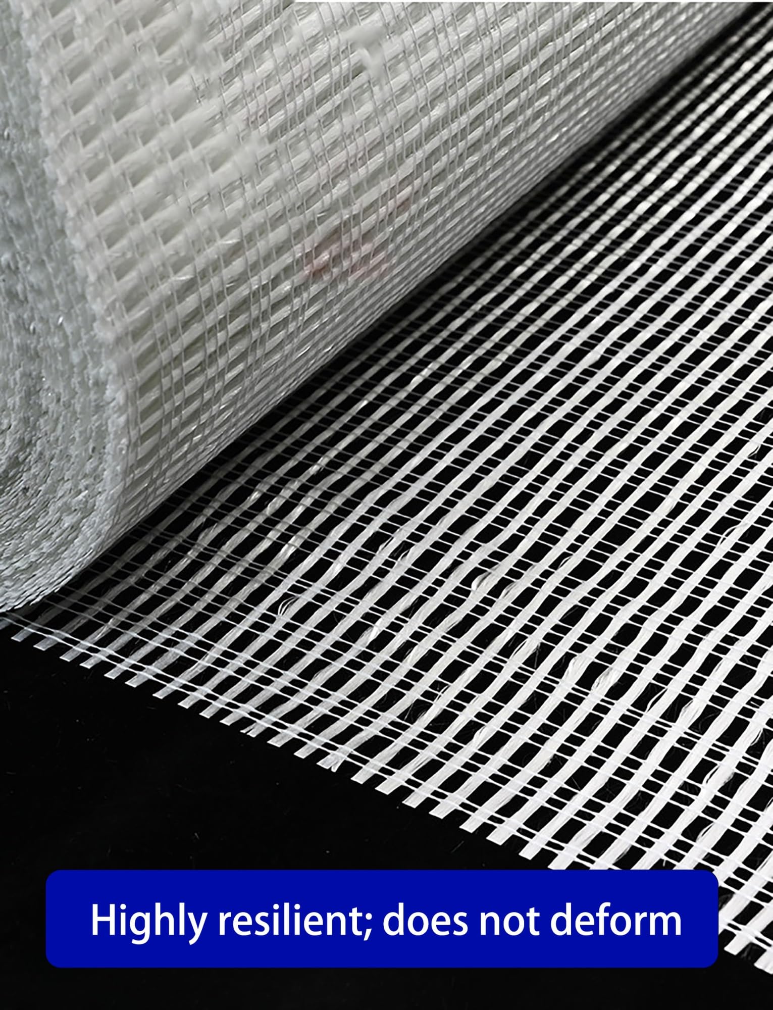 Rete in Fibra di Vetro Alcali, Rinforzo Muro per Intonaco & Rasatura | Rete Antifessurazioni Pareti Int/Est, Riparazione Isolamento & Stucco, Alta Resistenza(Hole 0.7cm/1x30 meters)