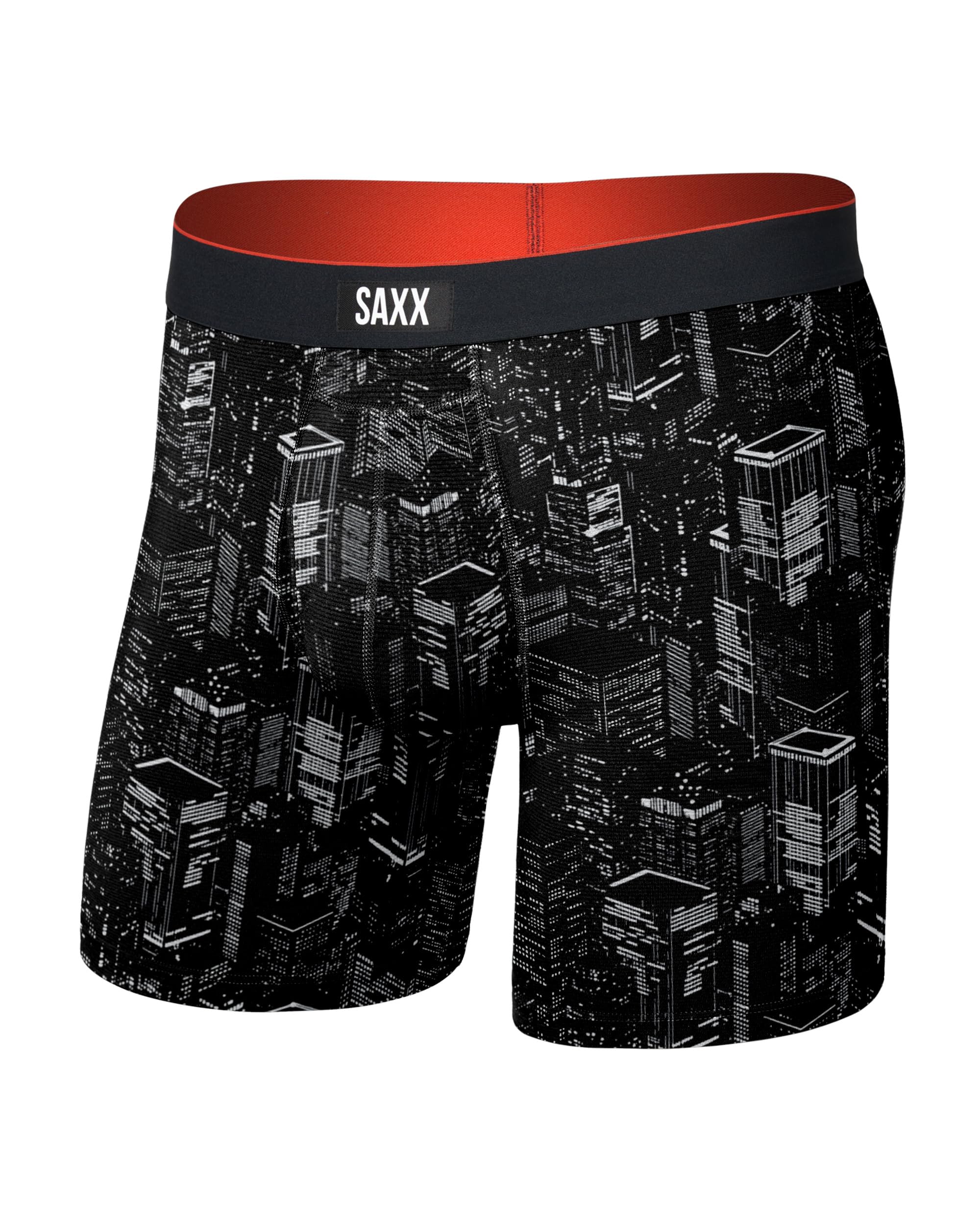 SAXX Underwear Co. Sous-vêtements pour homme avec poche Multi Sport Mesh Boxer Braguette