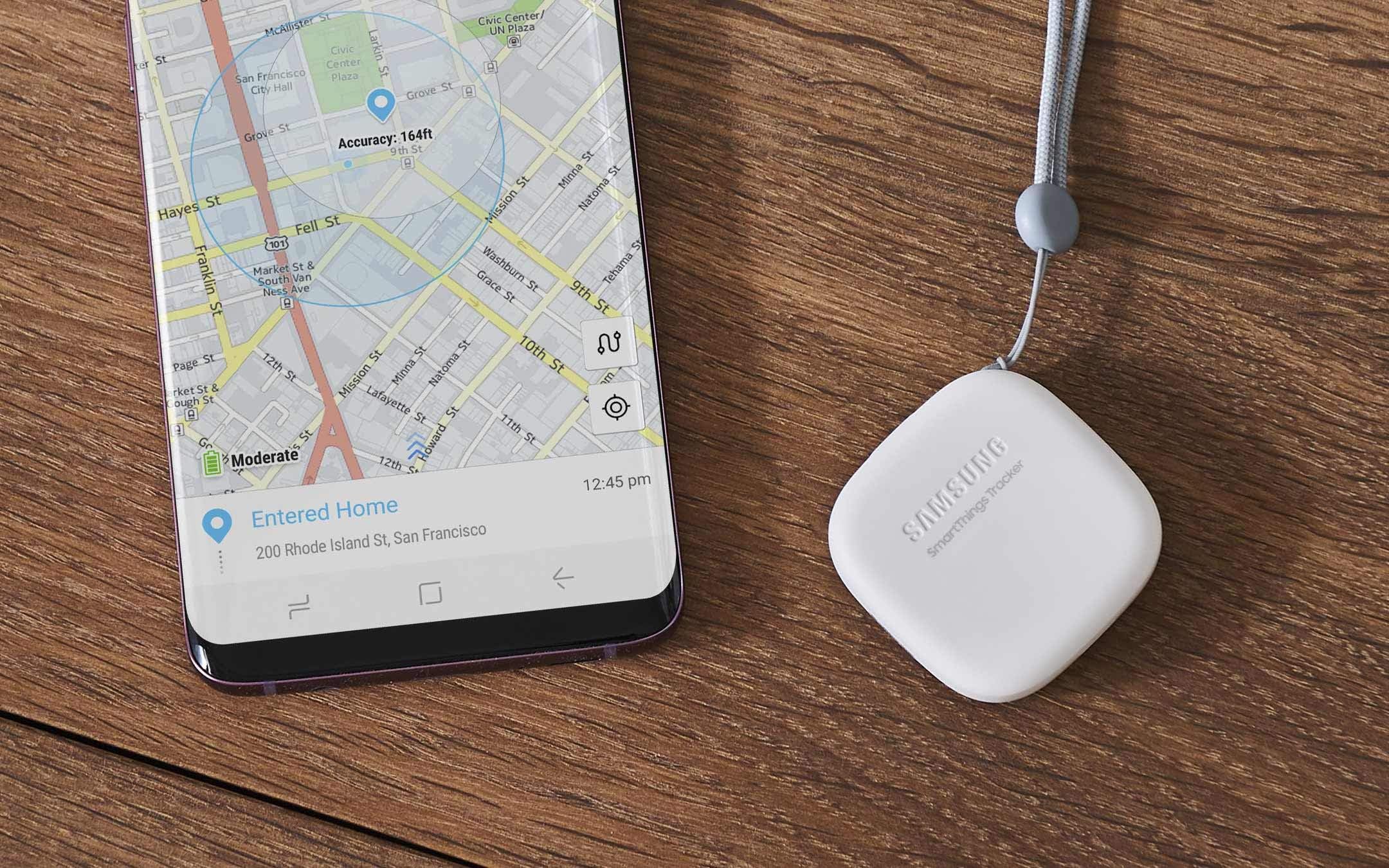 Samsung SmartThings Tracker for Verizon LTE - White