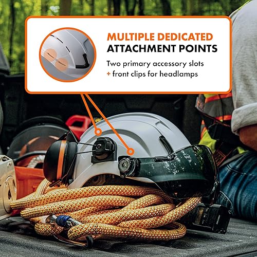 Miniatura 10 de Defender Safety Casco de seguridad H2, tipo 2 Clase C y E, ANSI Z89.1 y EN 12492