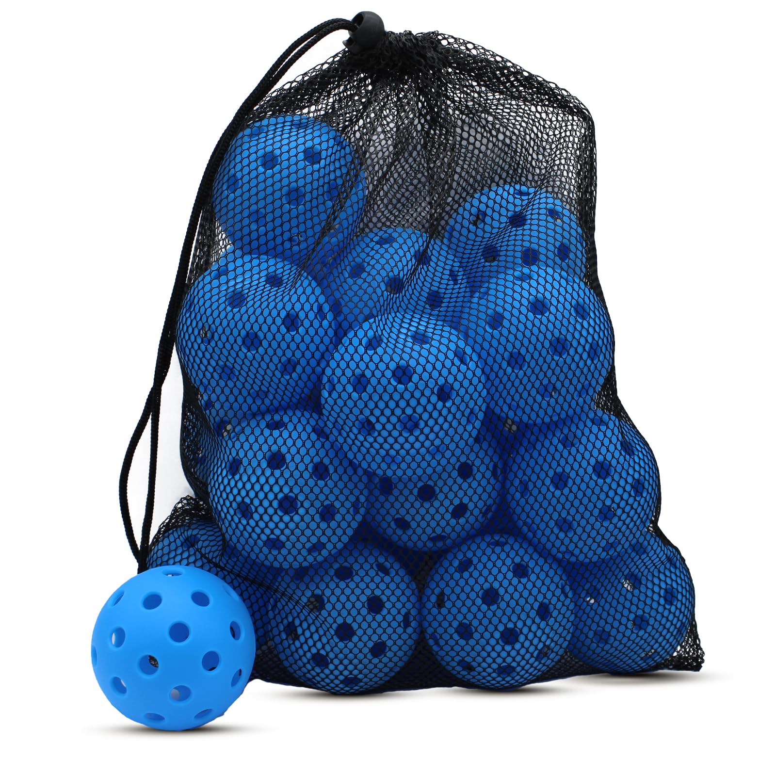 Magicorange Pickleball Balls,USAPA Approved 40 Holes Outdoor Pickleballs