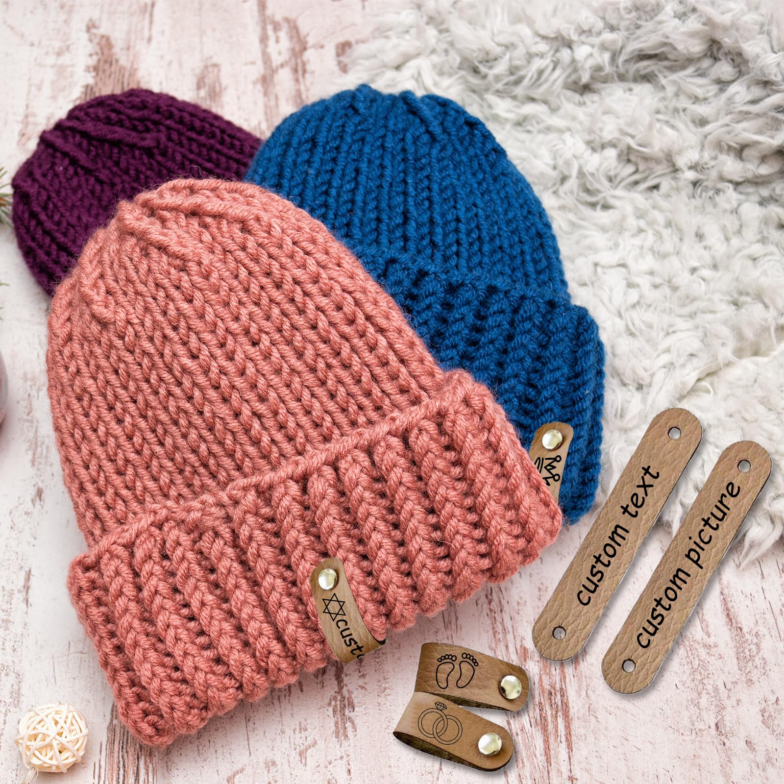 Amazon.com: LIUBAI 10Pcs Personalized Knitting & Crochet Tags