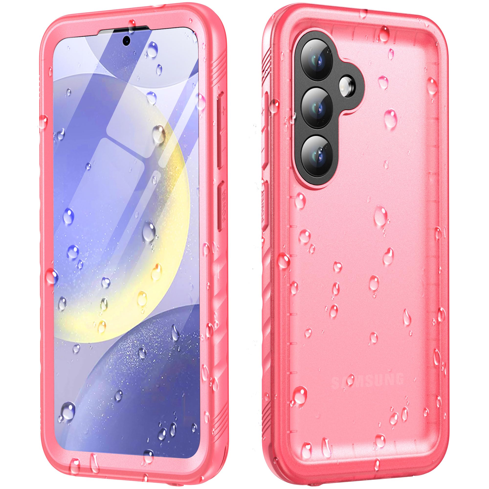 Cozycase TOP Militärschutz für Samsung Galaxy wasserdichte 360 Grad Hülle - 2m Sturzfest Panzerhülle Outdoor Case