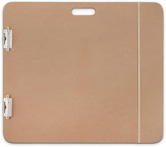 Saunders 05607 Recycled Hardboard Sketchboard Brown, 23