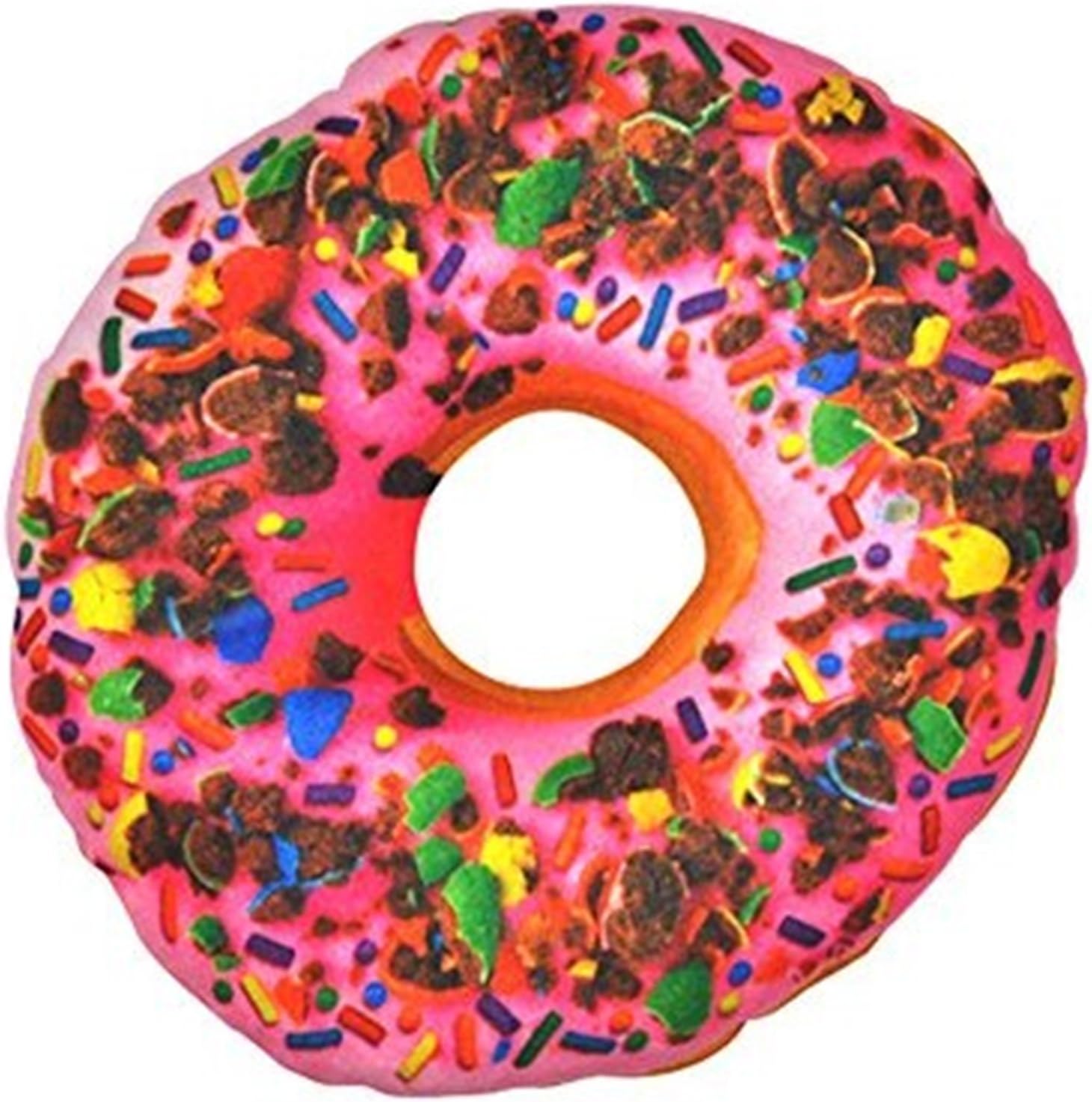 Donut Novelty Food Throw Pillows Lifelike Designs – Easy to Clean