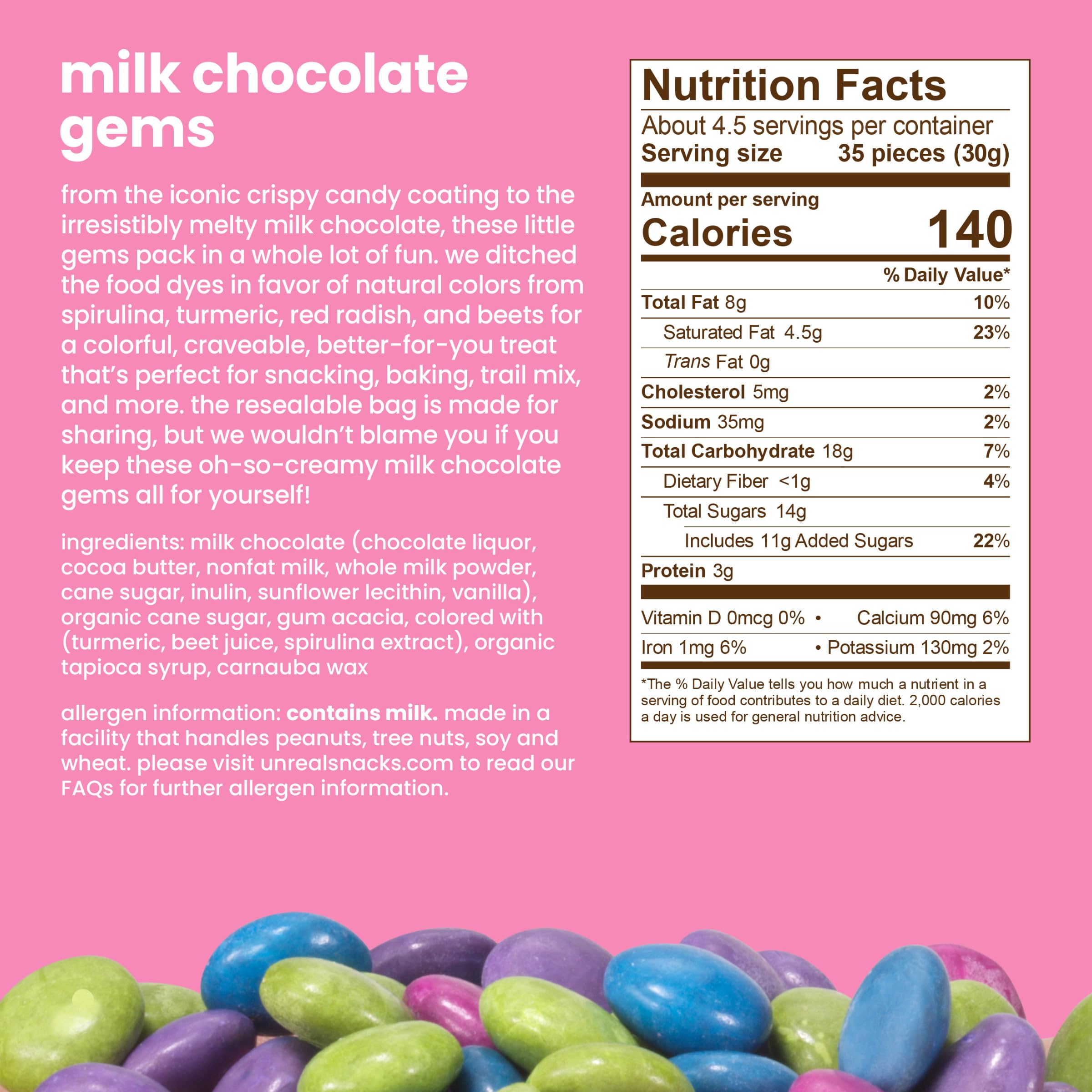 Milk Chocolate Gems, 5 oz thumbnail 5