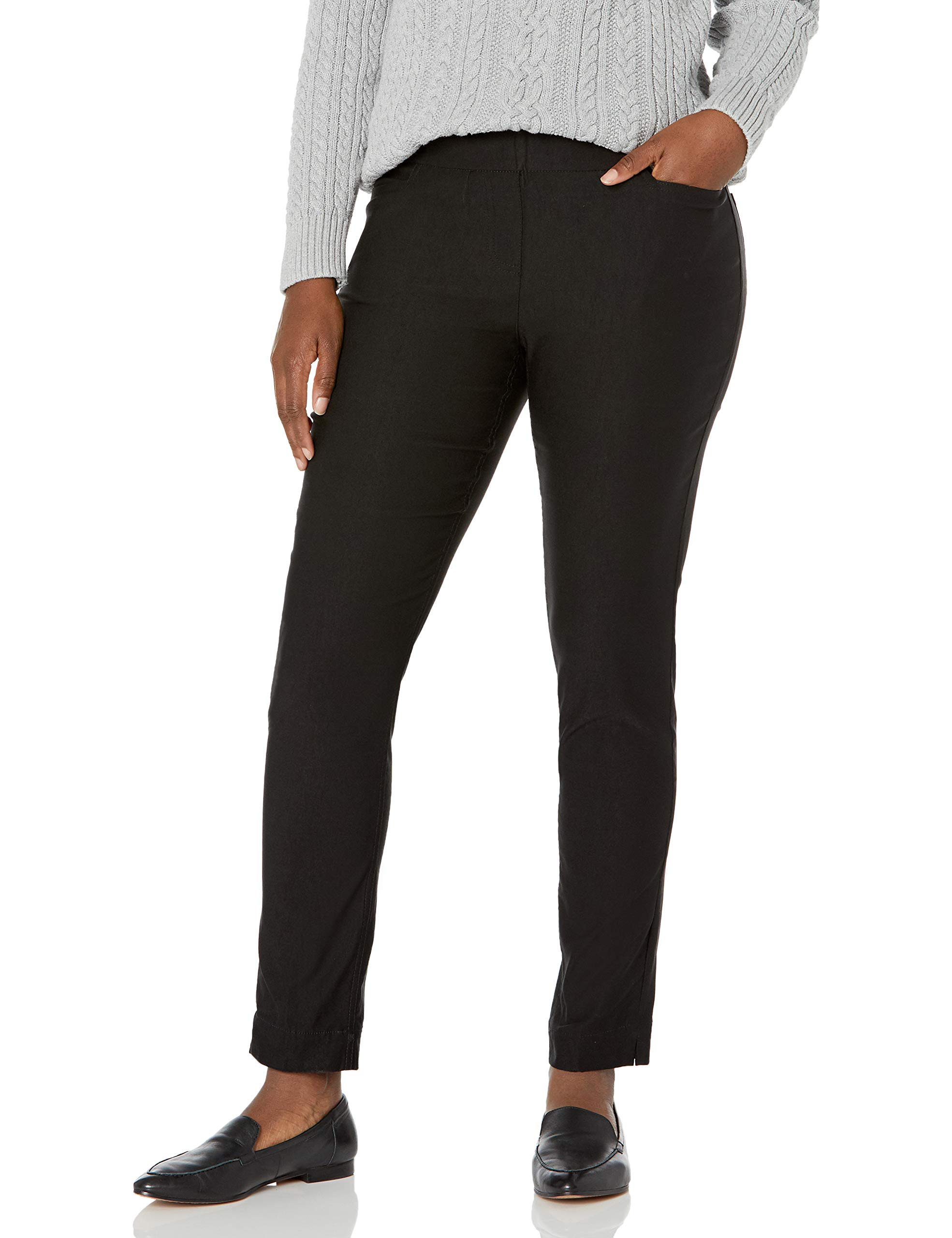 SLIM-SATION Women's Misses Ankle Pant L Pockets