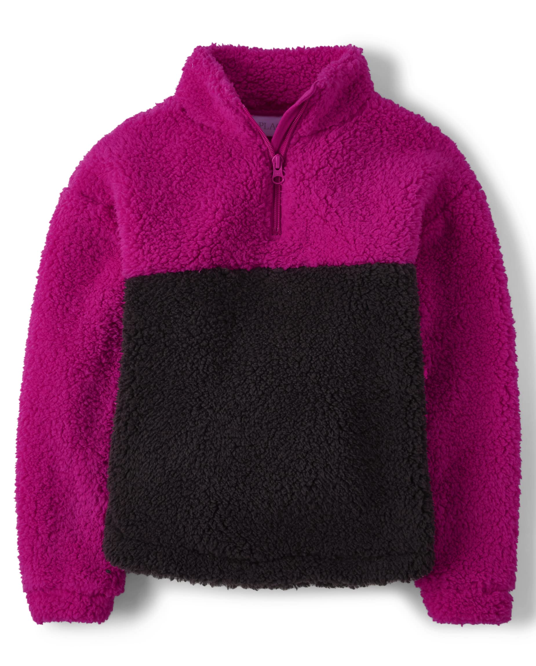 The Children's Place Girls' Active Long Sleeve Hooded Sweatshirt
