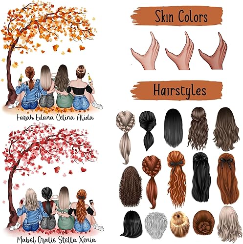 Vista 25 de Taza de café blanca de 2 mejores amigos, 11 onzas, 15 onzas, taza de amistad personalizada para mujeres, mejor amiga, mejor amiga, hermana, hermana