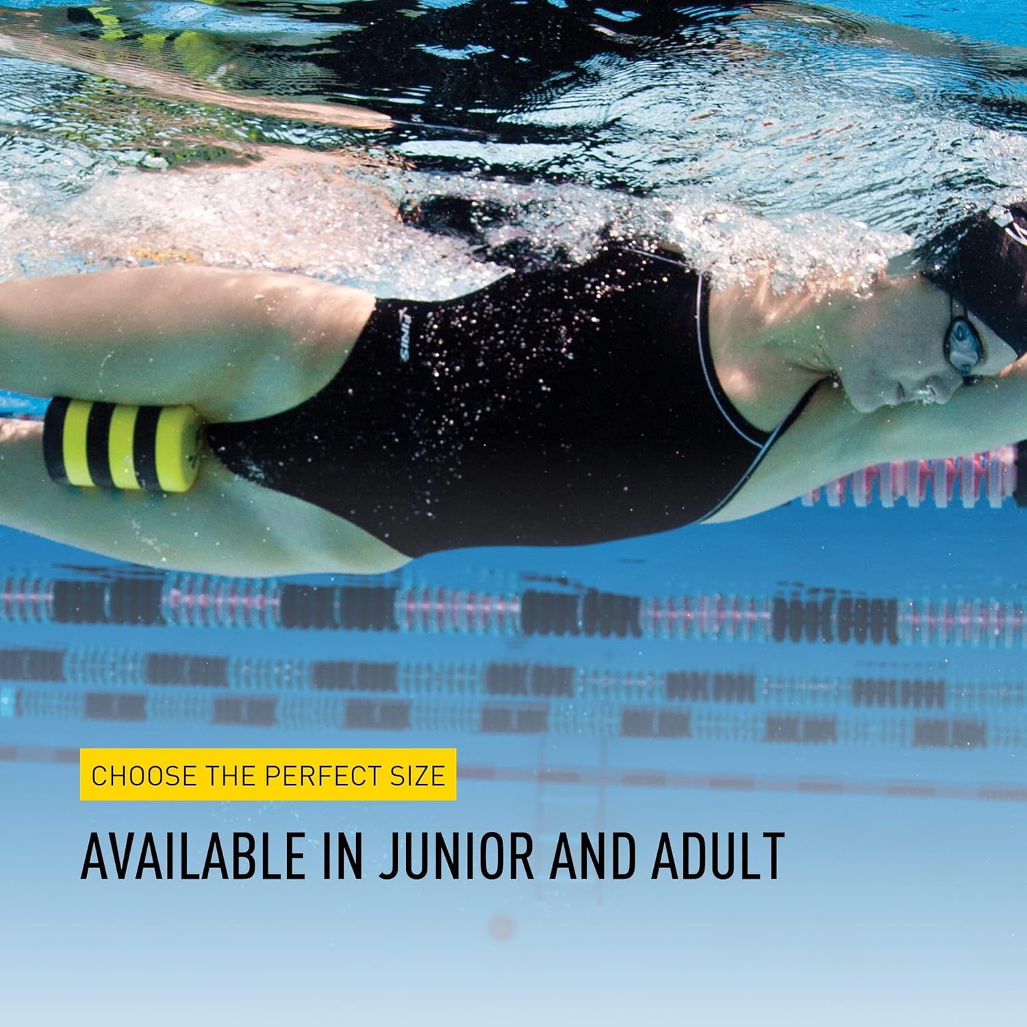FINIS Foam Pull Buoy for Swim Training - Upper Body Strength Builder - Improves Stroke Technique - Soft EVA Foam