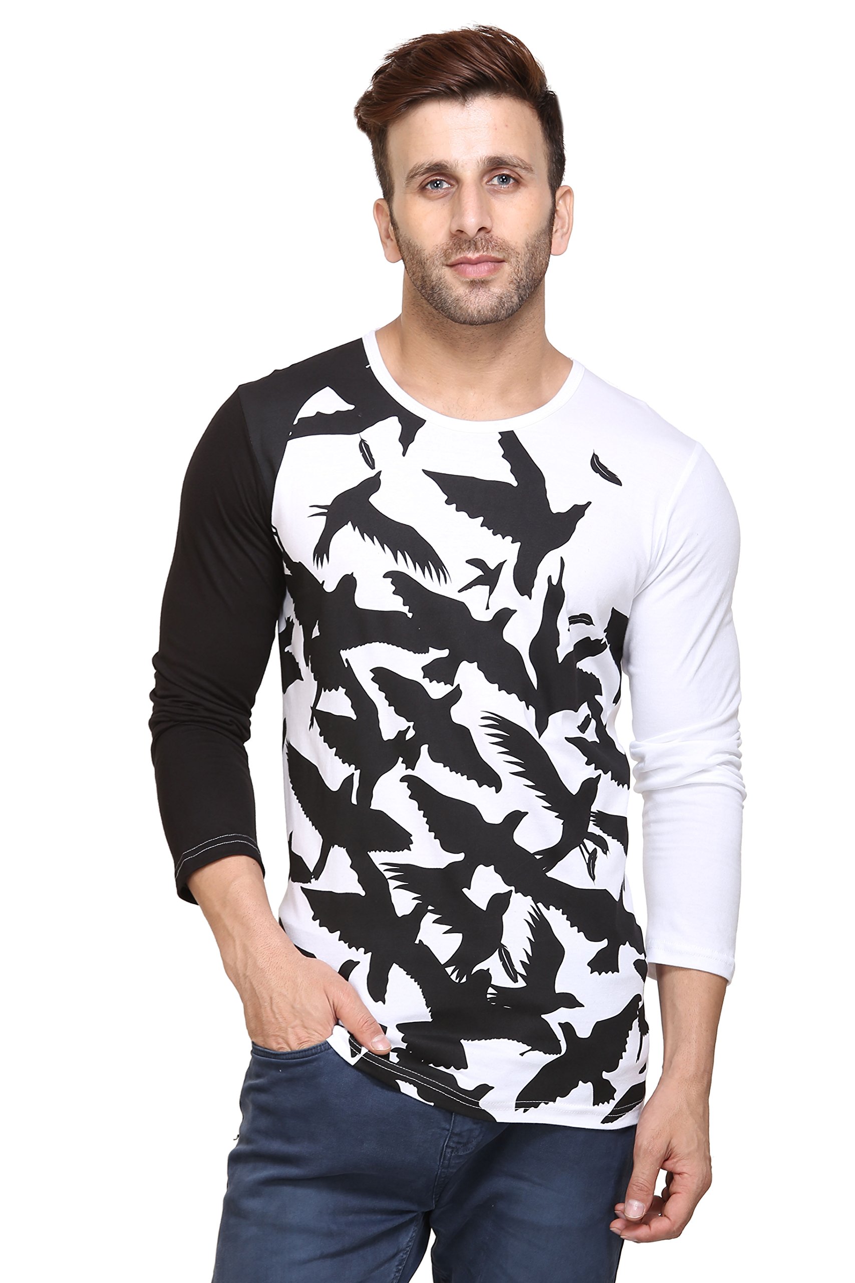 Men's Printed Slim Fit T-Shirt