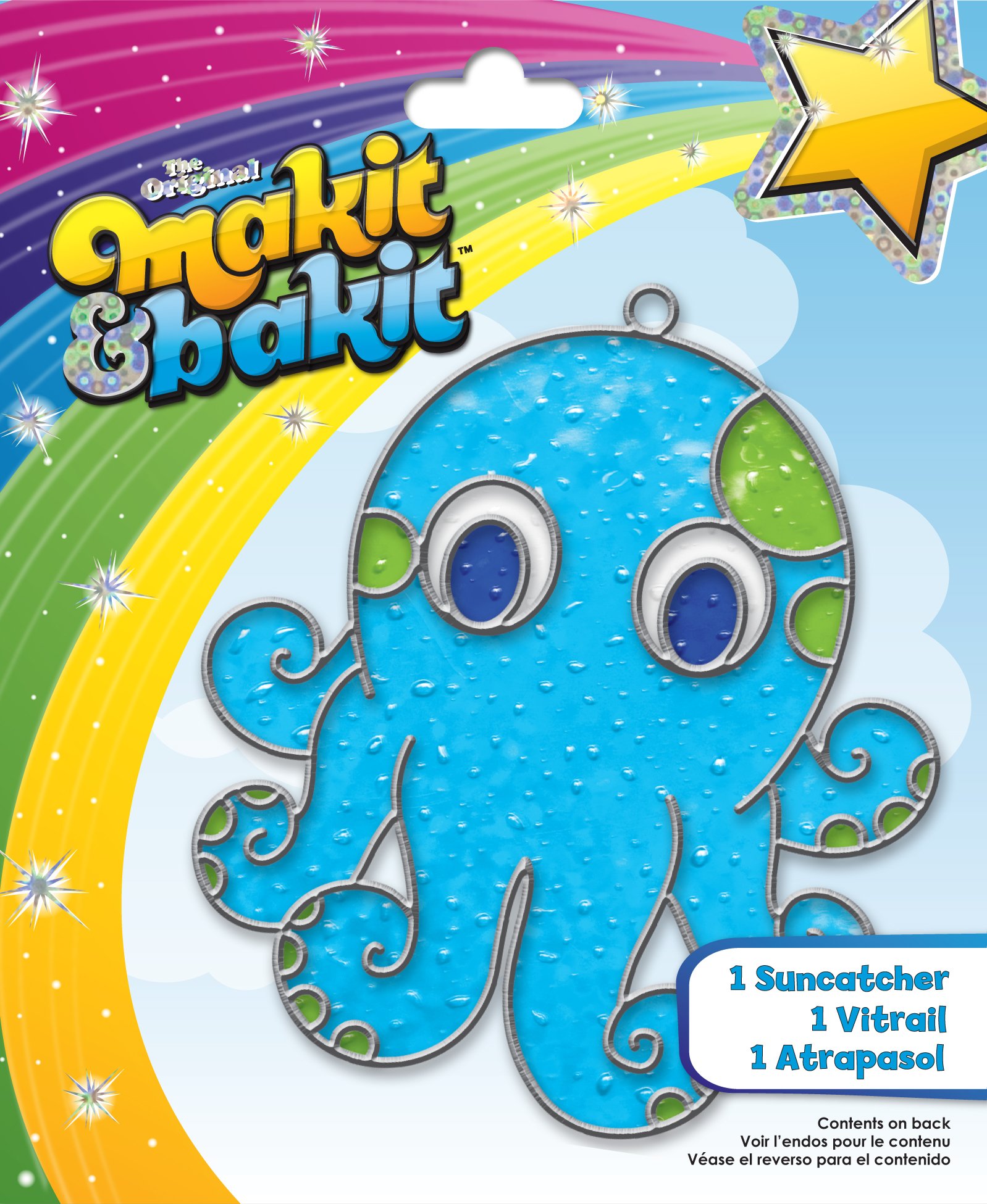 Colorbok73230TB Octopus Makit Bakit Suncatcher Kit