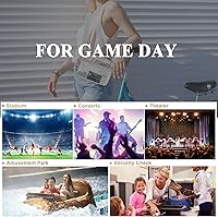 Vista 98 de KETIEE Bolso cruzado transparente, aprobado para estadios, para conciertos, eventos deportivos, festivales