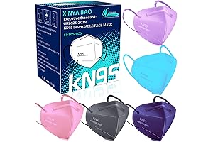 XINYA BAO 50-Count KN95 Face Masks