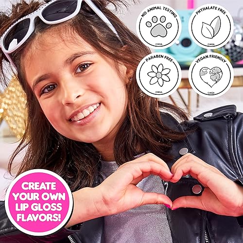 Miniatura 5 de L.O.L. Surprise! O.M.G. - Brillo de labios Lollipop de Horizon Group USA, crea 4 brillos de labios LOL Surprise, incluye 4 recipientes de brillo de