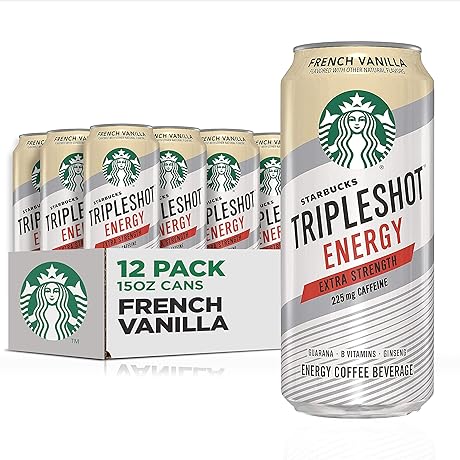 Tripleshot Extra Strength French Vanilla Espresso Coffee Beverage