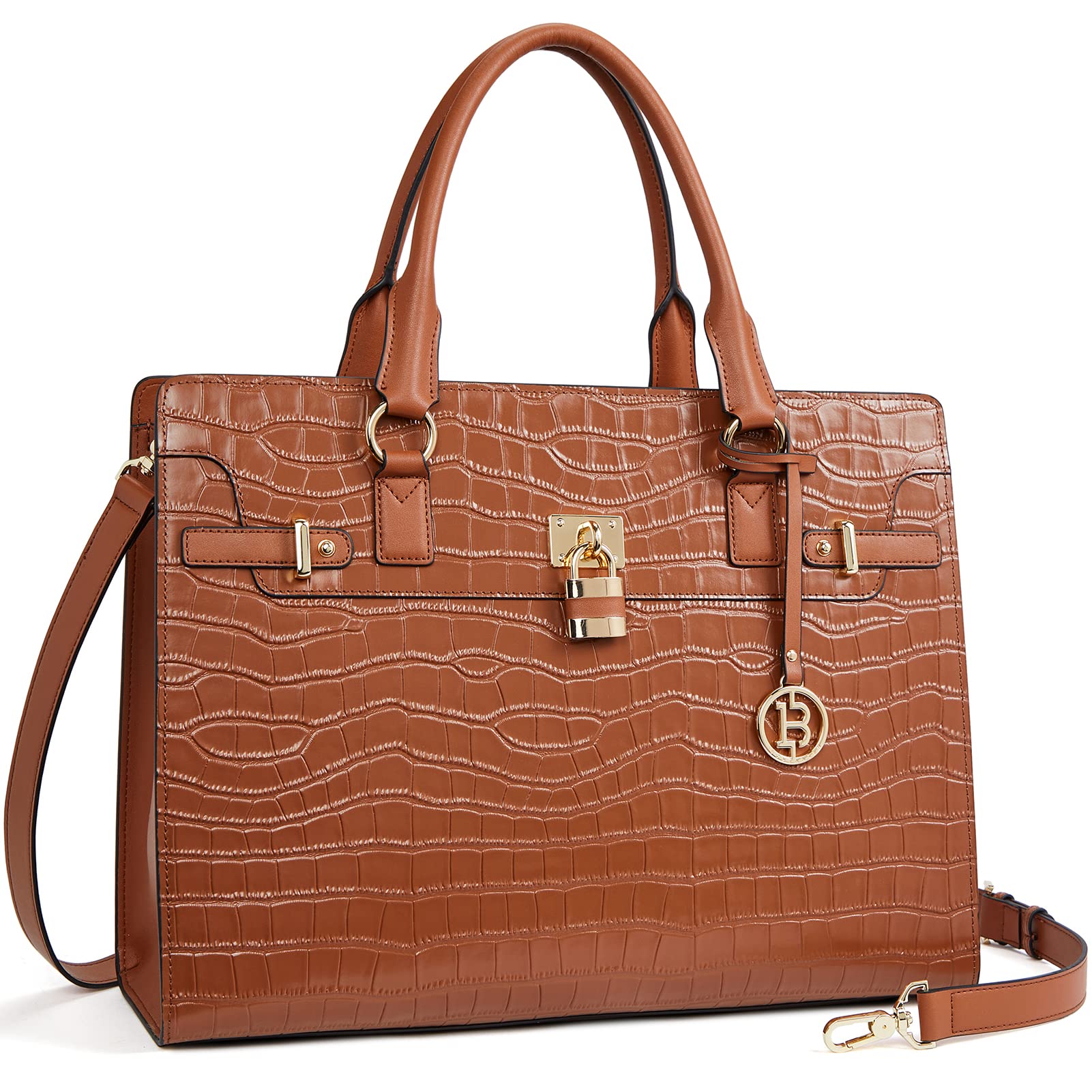 BOSTANTEN Vintage Slim Lawyer Bag