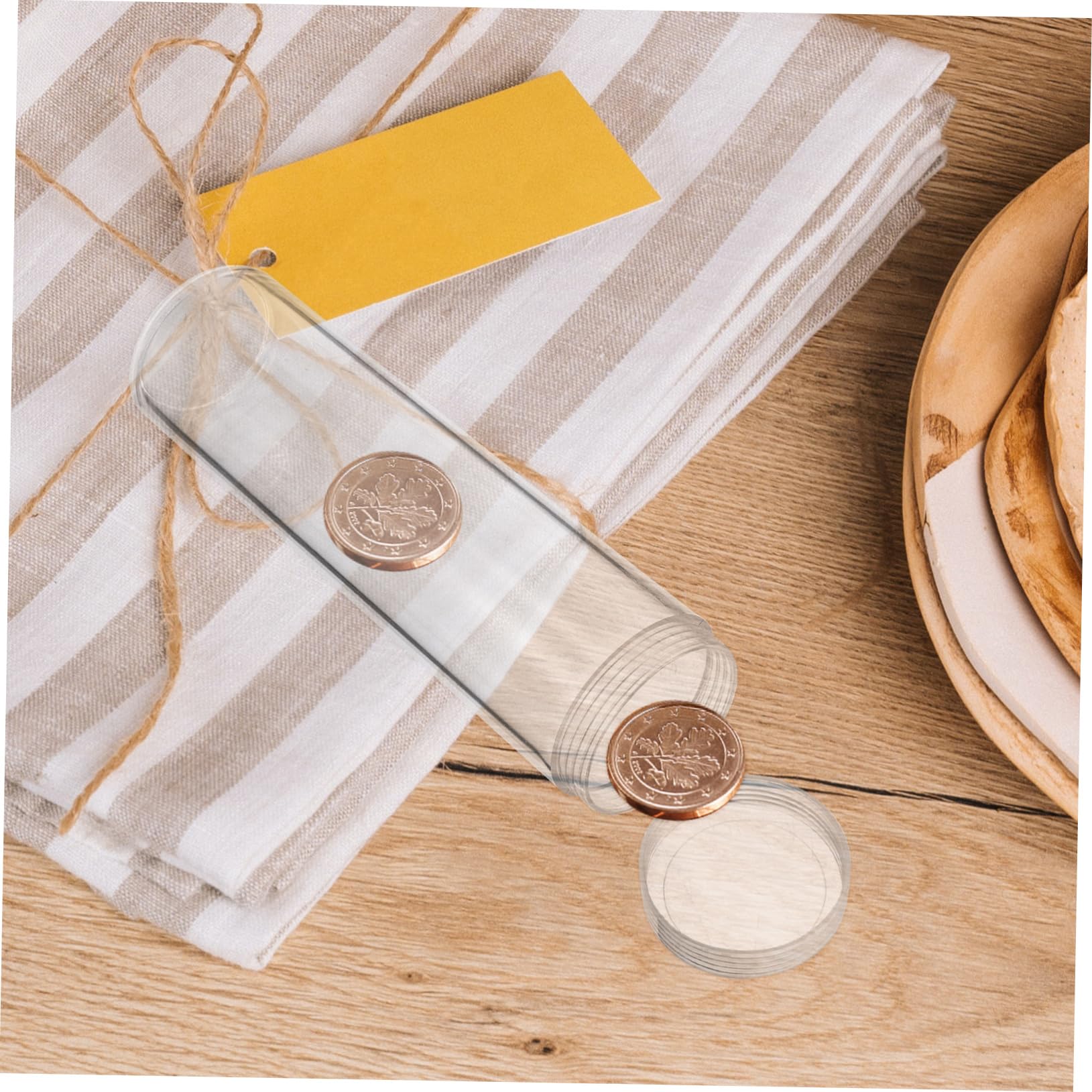 Amazon.co.jp: SAFIGLE 10個透明コイン収納チューブ コインコレクション用 収集用品 整理保管容器 蓋付きで開閉簡単 :  文房具・オフィス用品