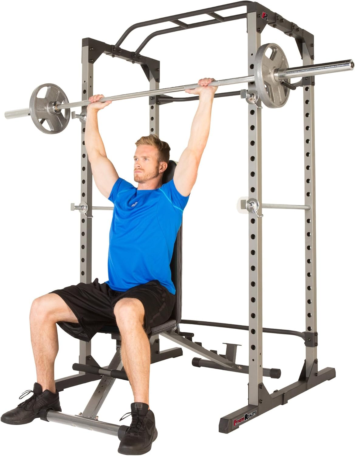 Fitness Reality 810XLT Power Cage with safety bars