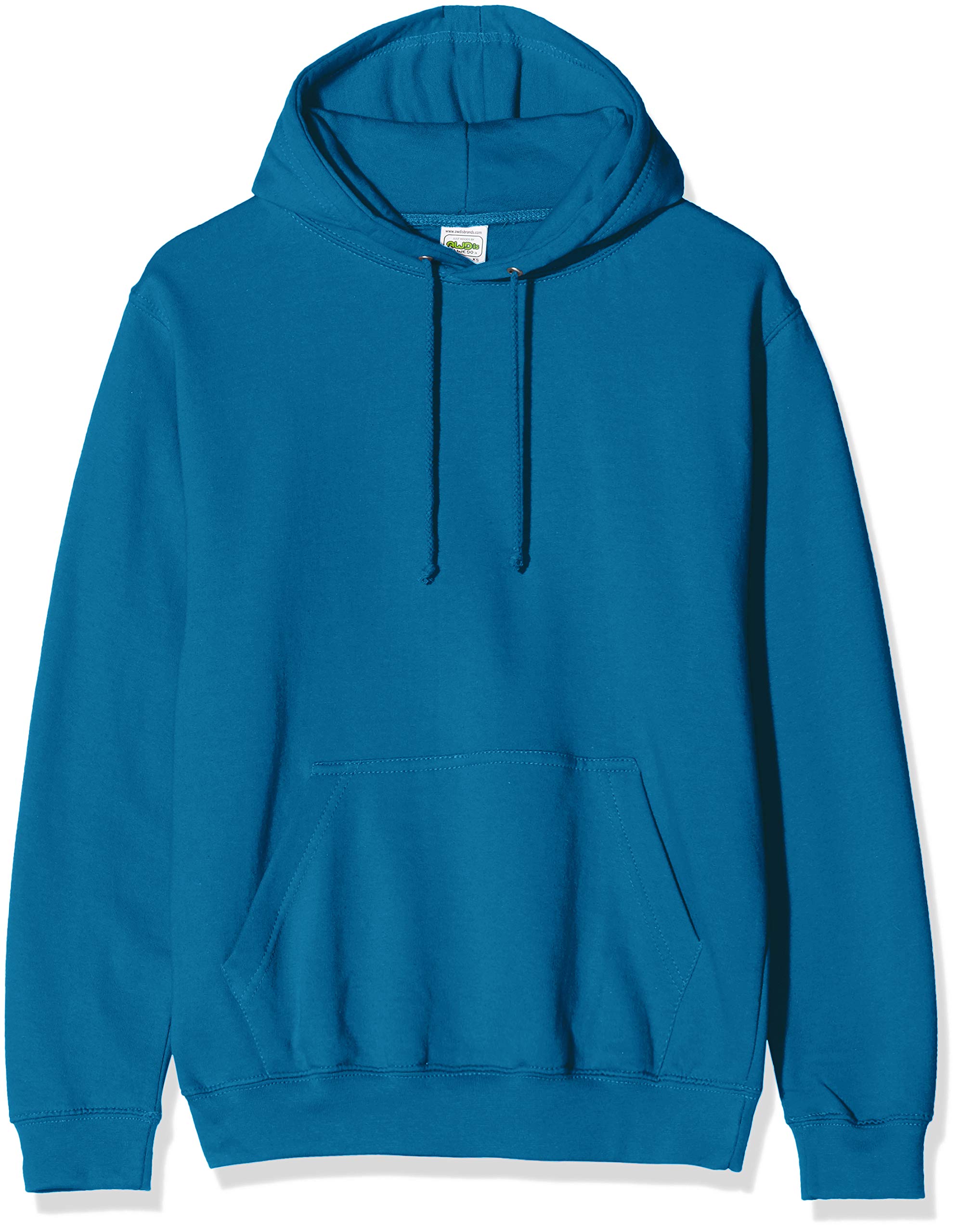 Just Hoods Unisex Bleu Hooded Sweatshirt College