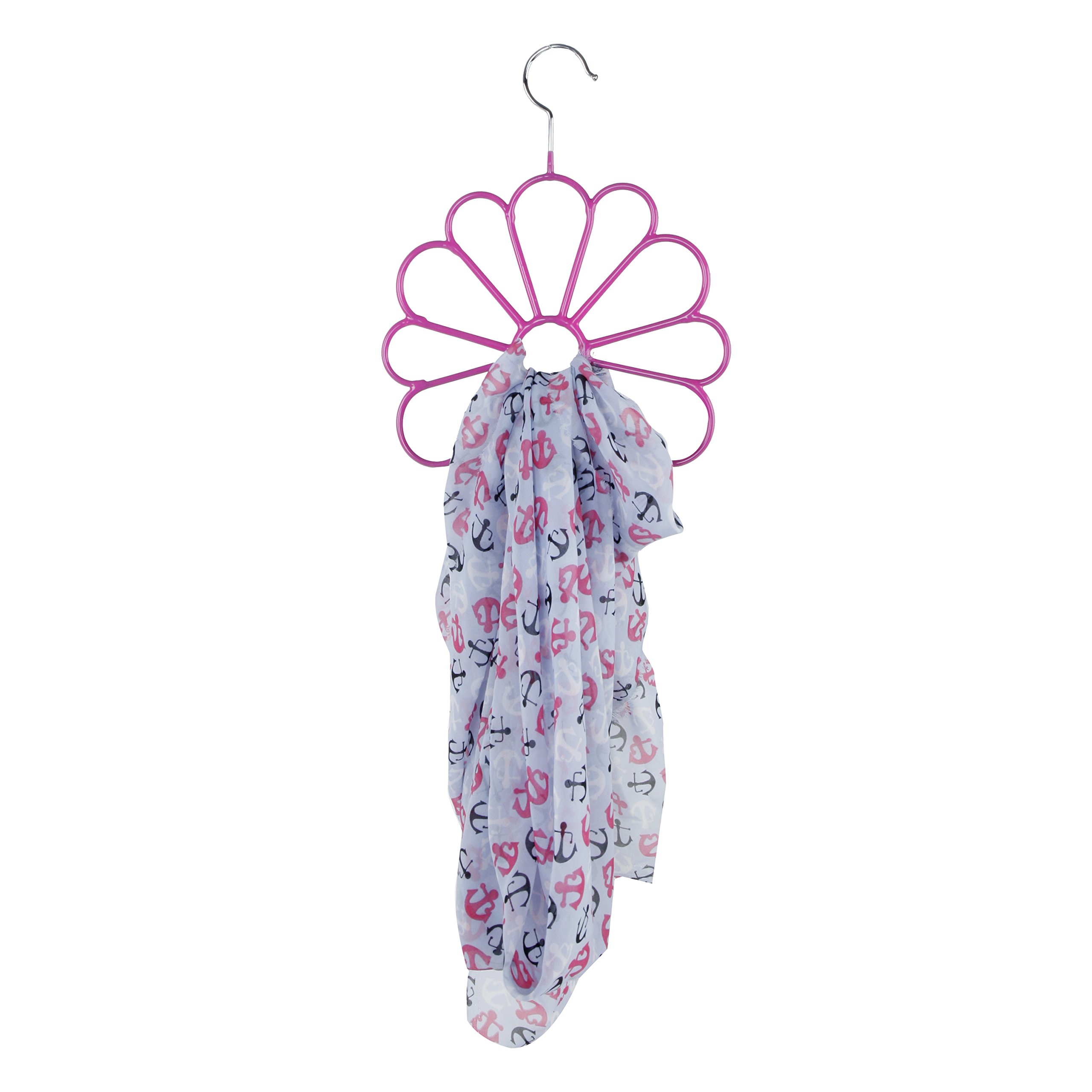 Michel Toys Schalhänger mit Bügel PINK BLOSSOM aus Metall