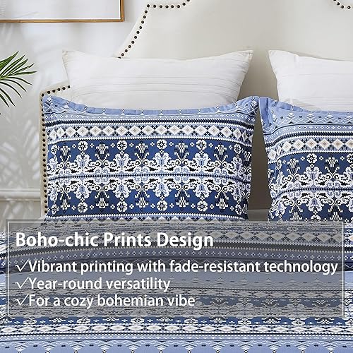 Miniatura 9 de Funda de duvet de microfibra ligera Vaulia diseño Bohemia Exotic Microfibra patrón Pattern 01 Full Queen