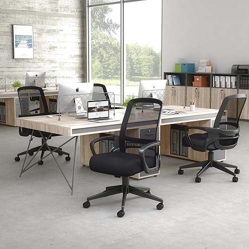 Miniatura 2 de Boss Office Products Sillas de asiento de tarea, negro
