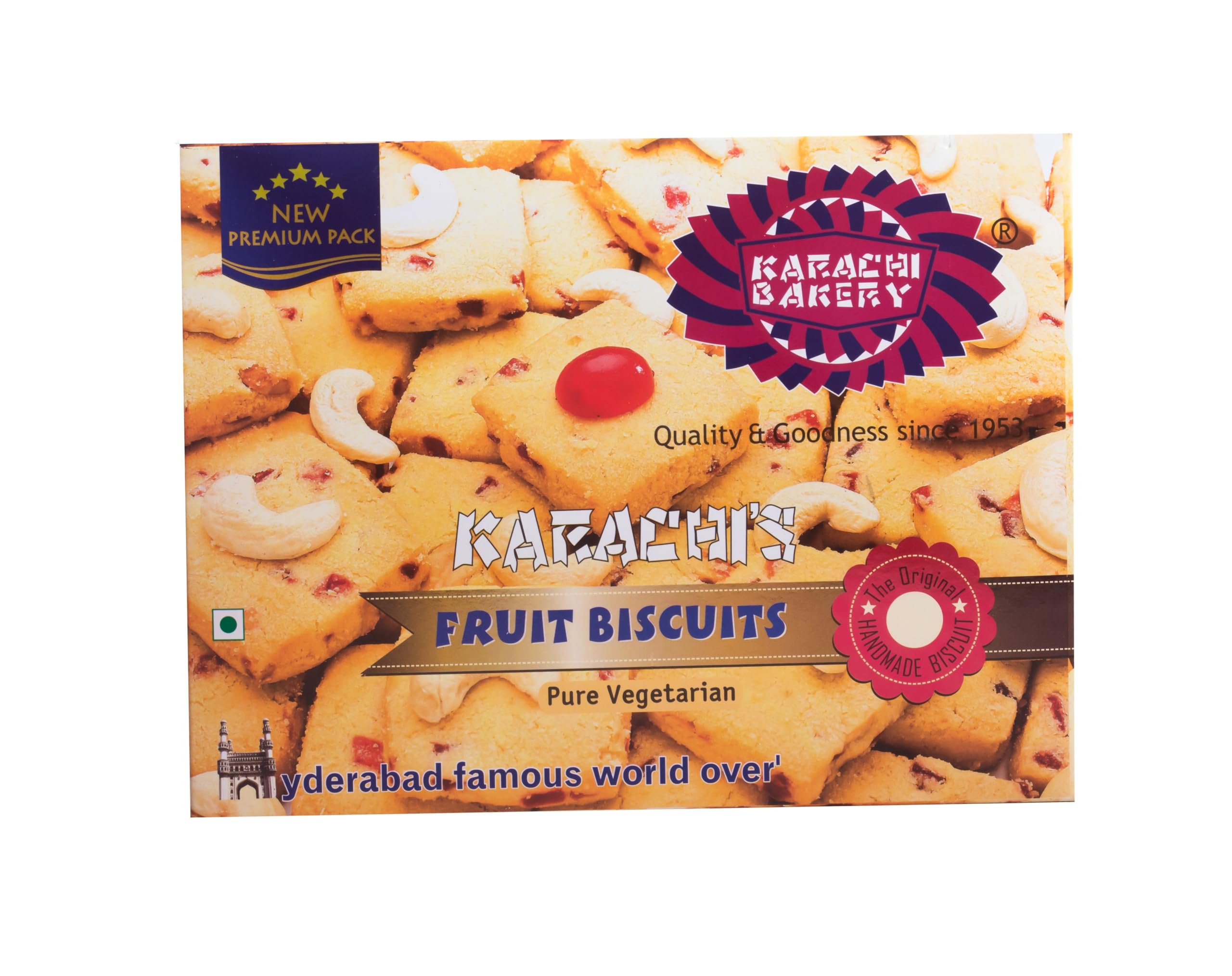Fruit Biscuits, 800g ( Pack of 2, 2 X 400 grams )